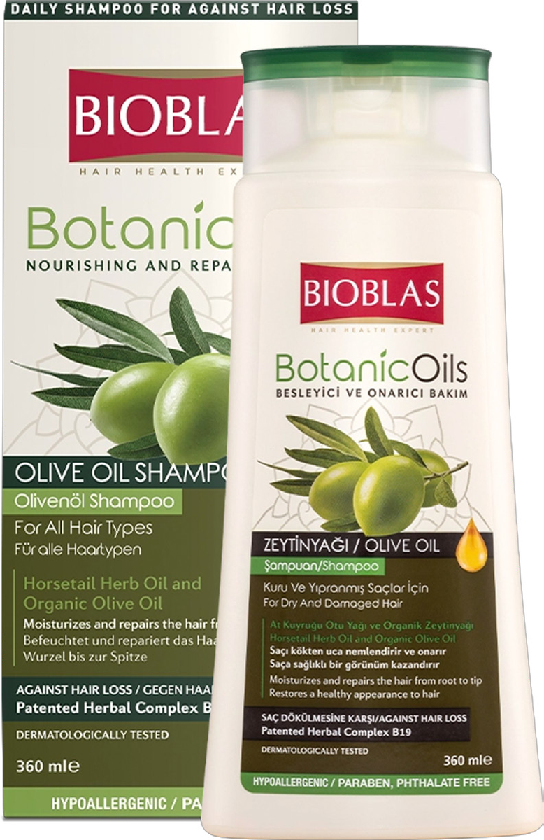 BIOBLAS BOTANIC OILS 360ML BIOBLAS NETTLE OIL SHAMPOO