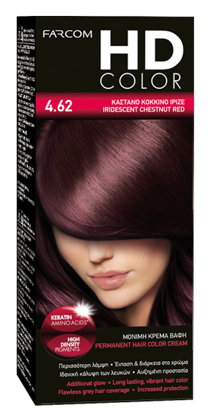 FARCOM HD HAIR COLOR 60ML 4.62