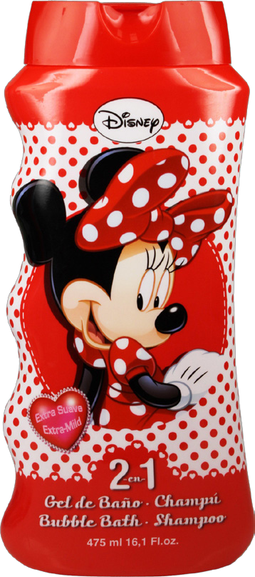 MICKEY MOUSE 475ML LORENAY SHAMPOO & BUBBLE BATH MINNIE 475ML